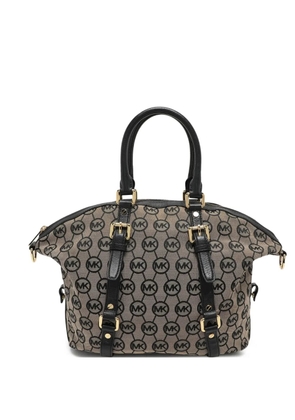 Michael Kors Vintage Bedford Belted logo tote bag - Neutrals