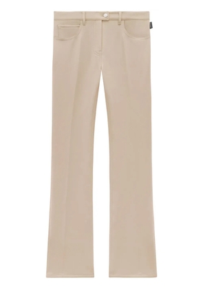 Courrèges twill bootcut trousers - Neutrals