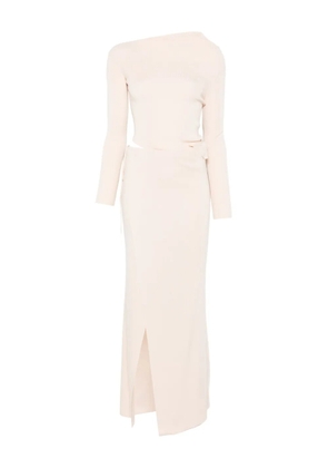 Aya Muse Aura cut-out maxi dress - Neutrals