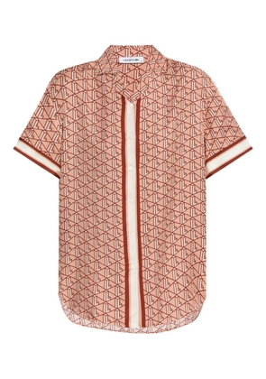Lacoste printed shirt - Pink