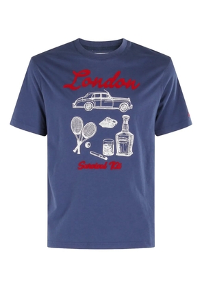 MC2 Saint Barth Arnotto cotton T-shirt - Blue