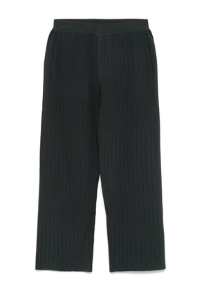 Emporio Armani ribbed trousers - Grey