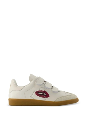 ISABEL MARANT Beth Gb touch-strap sneakers - White