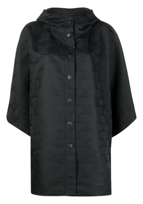 Max Mara single-breasted button-fastening coat - Black