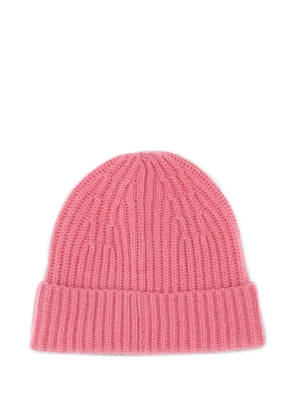 Lisa Yang ribbed cashmere beanie - Pink