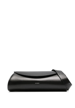 Jil Sander small Cannolo leather bag - Black