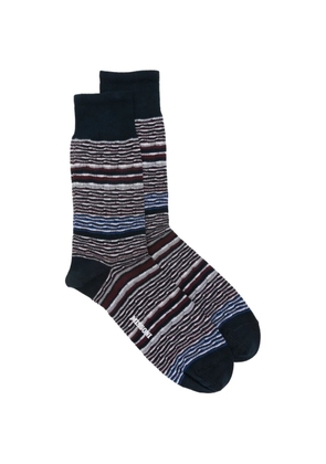 Missoni patterned socks - Blue