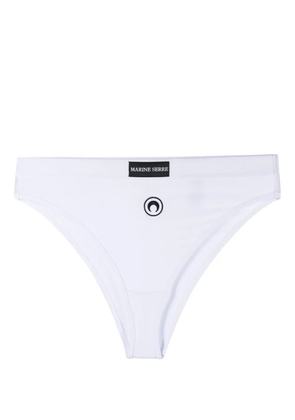 Marine Serre Crescent Moon organic-cotton briefs - White