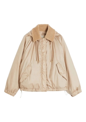 Weekend Max Mara hooded quilted jacket - Neutrals