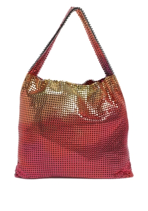 Paco Rabanne Pre-Owned metallic mesh shoulder bag - Red
