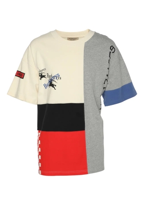 Burberry Pre-Owned colorblock crew neck - Neutrals