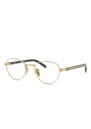 Prada Eyewear metal-framed eyeglasses - Gold