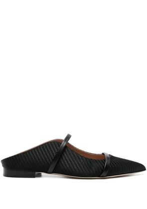 Malone Souliers Maureen jacquard mules - Black
