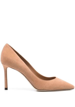 Jimmy Choo 85mm Romy pumps - Brown
