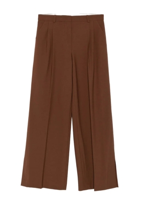 The Garment pleat-detail trousers - Brown