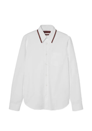 Gucci Oxford cotton shirt - White