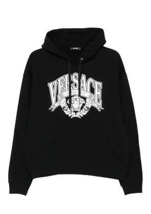 Versace Medusa-print hoodie - Black