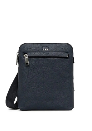 BOSS leather shoulder bag - Blue