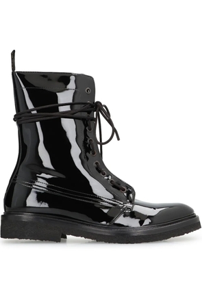 RHUDE Rhanger combat boots - Black