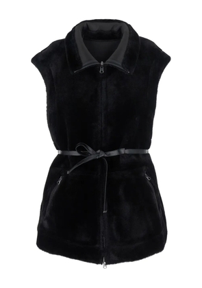 Urbancode belted gilet - Black