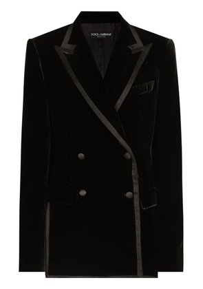 Dolce & Gabbana double breasted blazer - Black