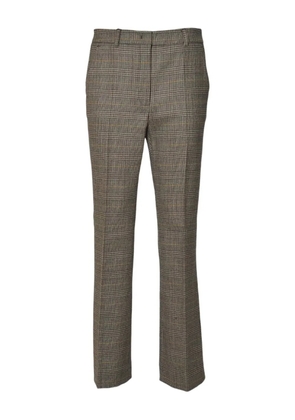 Weekend Max Mara wool straight-leg trousers - Brown