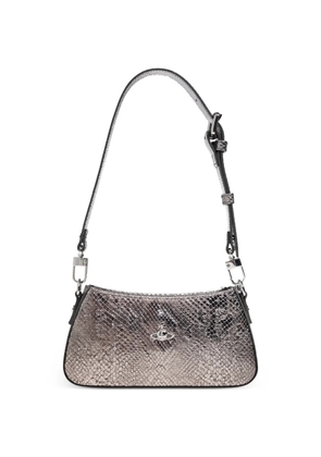Vivienne Westwood Tasha textured shoulder bag - Silver
