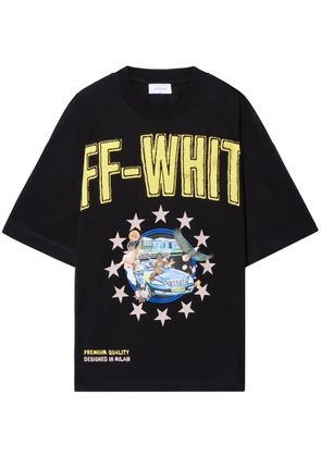 Off-White Fresco Star Over T-shirt - Black