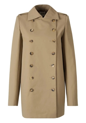 KHAITE double-breasted trench coat - Neutrals