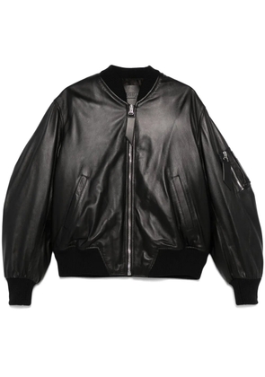 The Attico Anja bomber jacket - Black