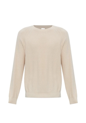 Paul Smith ribbed crew-neck knit sweater - Neutrals
