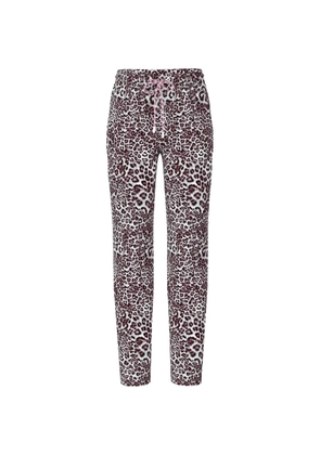 MARCCAIN animal-print trousers - White