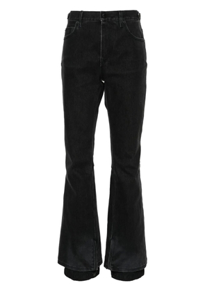 Balenciaga flared skiwear jeans - Grey