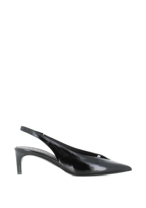 Del Carlo slingback pointed-toe pumps - Black