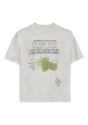 Paly graphic-print t-shirt - Neutrals