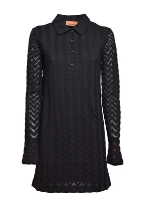 Missoni Zigzag mini dress - Black