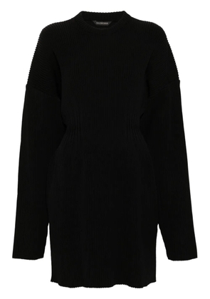 Balenciaga Hourglass mini dress - Black