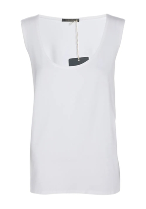 Marina Rinaldi Jersey scoop-neck camisole - White