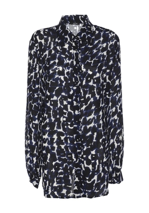 ELENA MIRO` printed shirt - Black