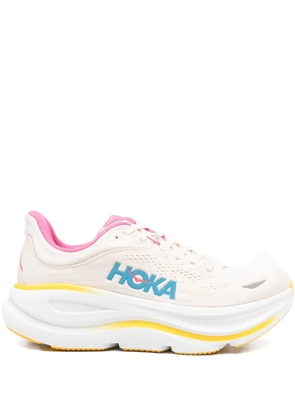 HOKA Bondi 9 logo sneakers - Neutrals