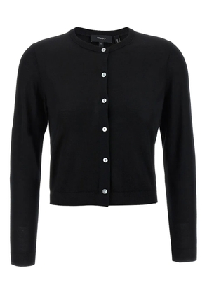 Theory button-up cardigan - Black