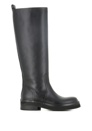 Del Carlo leather boots - Black