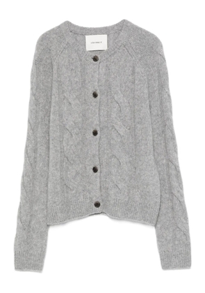 Lisa Yang Gwyneth cable-knit cardigan - Grey