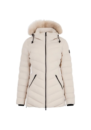 Moose Knuckles Roselawn hooded jacket - Neutrals