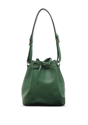 Louis Vuitton Pre-Owned 1994 Petit Noé leather bucket bag - Green