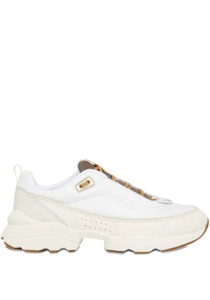 Max Mara mesh-panelled chunky-sole sneakers - White