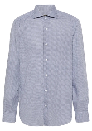 Barba graphic-print shirt - Blue