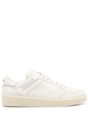 Canali leather sneakers - Neutrals