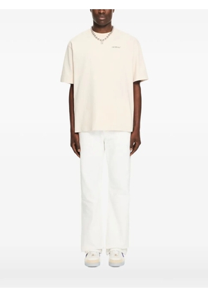 Off-White short-sleeve T-shirt - Neutrals