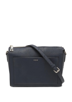 DKNY Vintage Bryant leather cross body bag - Blue